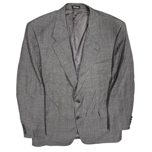 Vintage Heritage Ermenegildo Zegna Blazer Wool Sport Coat Grey 46R - Picture 1 of 10